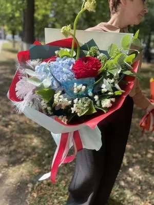 Букет учителю №61 фото в интернет-магазине Флоранж