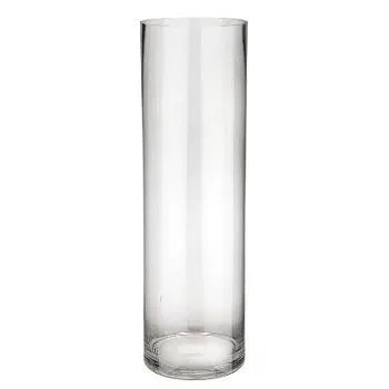 Ваза стеклянная Трубка цилиндр, 50х15см, 13,8л; Россия