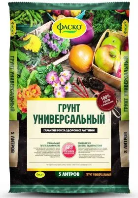 Грунт Универсальный, 5л; Фаско фото в интернет-магазине Флоранж