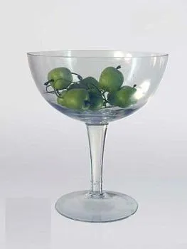 Ваза стеклянная Грильяж для конфет, 15х17см, 0,75л; Россия