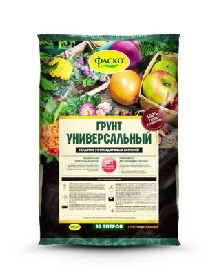 Грунт Универсальный, 50л; Фаско фото в интернет-магазине Флоранж