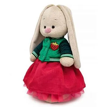 Игрушка Зайка Ми в бомбере с земляничкой (малый) StS-660