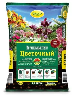 Грунт Цветочный, 2,5л; Фаско фото в интернет-магазине Флоранж