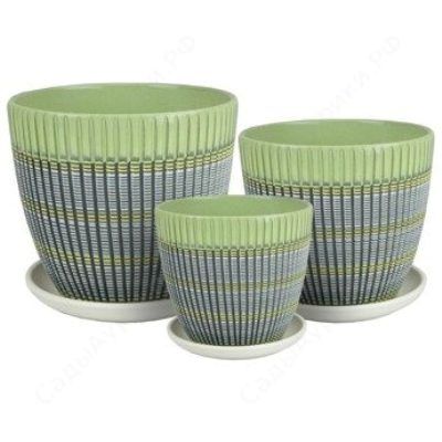 Горшок керамическийкрокус Шанс 619450 №1; Сады Аурики фото в интернет-магазине Флоранж