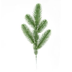 Ветка еловая, 25см, зеленый фото в интернет-магазине Флоранж