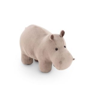 Игрушка м/н Бегемот, 22х10хH13,5см, серый