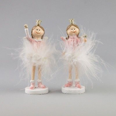 Сувенир Ангел, H11х4,5х3см, розовый фото в интернет-магазине Флоранж