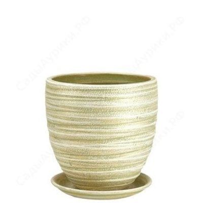 Горшок Модерн 1, оливковый, d20смх20см, 4л/Россия фото в интернет-магазине Флоранж