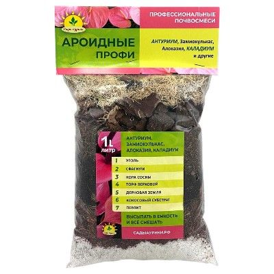 Субстратный компонент Ароидные ПРОФИ, 1л фото в интернет-магазине Флоранж