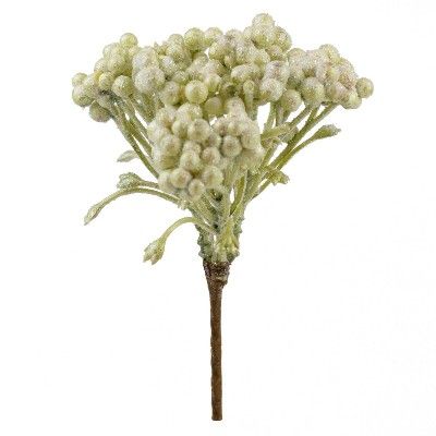 Ягоды на вставке, H14см, зеленый фото в интернет-магазине Флоранж