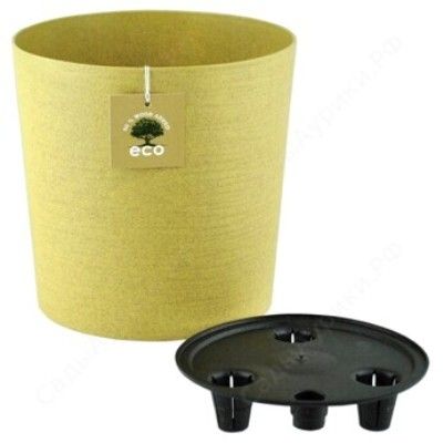 Горшок пластиковый Эко Цилиндр, ассорти, 20х20см, 5,2л; Россия фото в интернет-магазине Флоранж