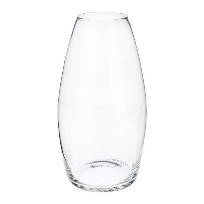 Ваза стеклянная Каролина, D16,5xH30 см; Россия фото в интернет-магазине Флоранж