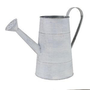 Лейка (металл), 36х12,5хH24см, белый