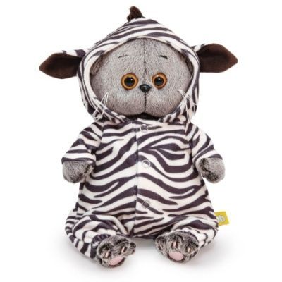 Игрушка Басик BABY в комбинезоне Зебра, 20см BB-114 фото в интернет-магазине Флоранж