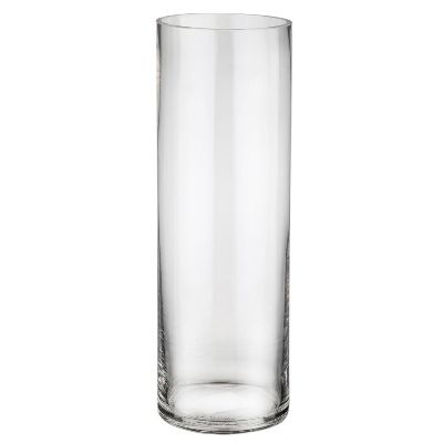 Ваза стеклянная Трубка цилиндр, 10х30см; Россия фото в интернет-магазине Флоранж