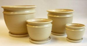 Горшок керамический Ирма (2-й из набора), 18,6х22,4см, 4,5л; Россия