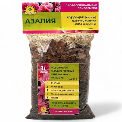 Субстратный компонент Азалия, 1л фото в интернет-магазине Флоранж
