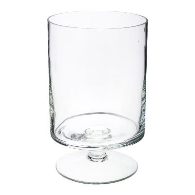 Ваза стеклянная Ариес-150, D14,6xH17 см; Россия фото в интернет-магазине Флоранж