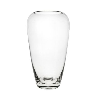 Ваза стеклянная ЛОТИА-1, D17,5xH27 см; Россия фото в интернет-магазине Флоранж