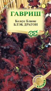 Колеус Блэк Драгон (цветной пакет) 4шт; Гавриш