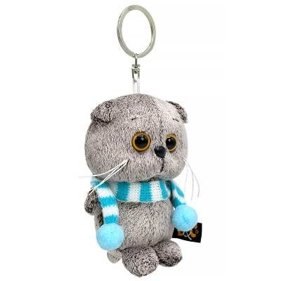 Игрушка Брелок Басик в полосатом шарфе ABB-087 фото в интернет-магазине Флоранж