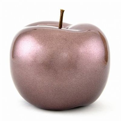 Сувенир Яблоко (керам.), сиреневре матовое, 15х15см фото в интернет-магазине Флоранж