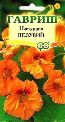 Настурция Везувий (цветной пакет) 1,0г; Гавриш фото в интернет-магазине Флоранж