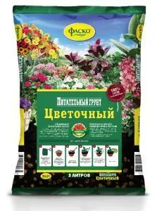 Грунт Цветочное счастье для цветущих, 5л; Фаско